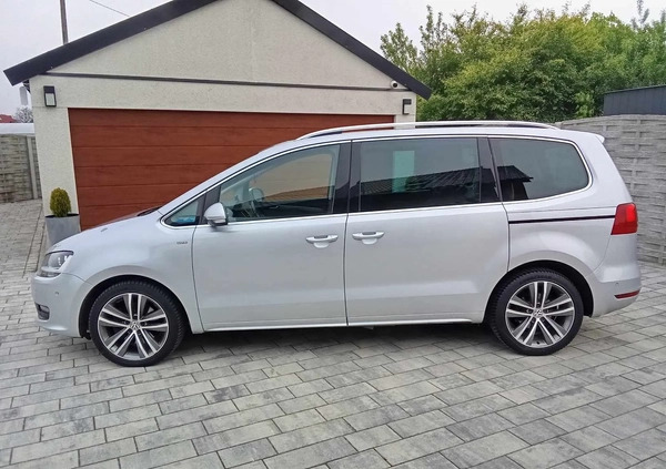Volkswagen Sharan cena 37999 przebieg: 281000, rok produkcji 2013 z Śmigiel małe 46